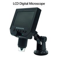 Seesii G600 Portable LCD Display Digital Microscope Video Camera 4.3" HD OLED 3.6MP 1-600X Magnification 1080P/720P Continuous Magnifier