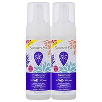 Summer's Eve FreshCycle No-Rinse Cleansing Foam, Reduces Period Odor, 5 Fl Oz, Pack of 2