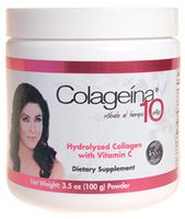 EXCELLENT SKIN, NAIL AND HAIR RESTORER W/ 100 G COLAGEINA 10, HYDROLIZED COLLAGEN WITH VITAMIN C, HARDER NAILS, REDUCED WRINKLES AND STRONGER HAIR