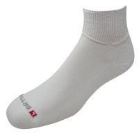 DryMax Diabetic 1/4 Crew, White, W5-7 / M3.5-5.5