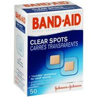 Special pack of 5 BAND-AID CLEAR SPOTS 50 per pack