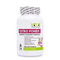 Estro Power - Advanced Female Estrogen Balance Support Complex | Daily Supplement | Hot Flashes Menopause Relief | 120 Caps