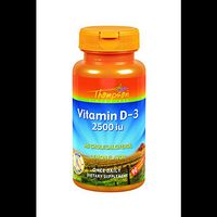 Vitamin D-3 Cholecalciferol Lemon Thompson 90 Chewable