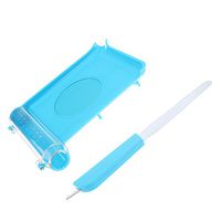 Almencla Pill Counting Tray with Spatula, Plastic Pill Cutter for Pharmacists/Pharmacy/Technicians/Doctor