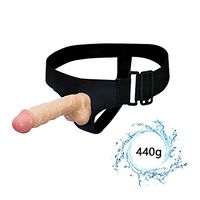 Realistic Strap on Big Sticks Flexible Toy (Flesh)