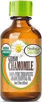 Organic German Chamomile Essential Oil (100% Pure - USDA Certified Organic) Best Therapeutic Grade Essential Oil - 60ml