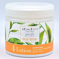 IBS Spa Pro Pedi Tea Tree Purify Spa Massage Lotion 14 oz