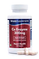 Coenzyme Q10 100mg Capsules | 180 Capsules = Up to Six Month Supply | Helps to Reduce Tiredness & Fatigue | Suitable for Vegetarians | Fish & Wheat Free | Manufactured in The UK