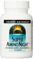 Source Naturals Super Amino Night - Advanced Amino Acid Formula - 60 Tablets