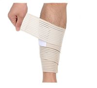 Natuworld High Elasticity Calf Support Brace Compression Support Bandage Injury Pain Sports Wrap-Around Protect for Running, Jogging, Walking, Crossfit and Fitness Athletes-Pack of 1