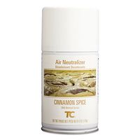 Rubbermaid Commercial Microburst 3000 Air Freshener Refill, Cinnamon Spice, 6 oz Aerosol, 12/Carton