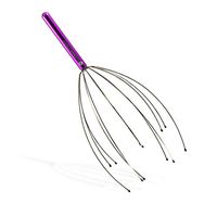 Body Back Scalp Massager/Head Massager for Stress Relief, Head Scratcher, Purple