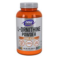 NOW Sports Nutrition, L- Ornithine Powder, Protein Metabloism* and Urea Detox*, Amino Acids, 8-Ounce