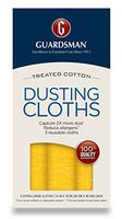 Guardsman Wood Furniture Dusting Cloths -3 Pre-Treated Cloth - Captures 2X The Dust of a Regular Cloth, Specially Treated, No Sprays or Odors462800