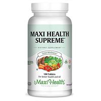 Maxi Health Supreme - High Potency Multivitamin & Mineral Supplement - 180 Tablets - Kosher