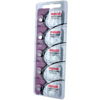 5pk Maxell SR512SW 335 V335 SR512 Silver Oxide Watch Battery