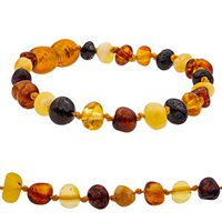 Amberalia Bracelet, GIA Certificated for All Ages - Boost Immune System - Helps in Pain Relief - Polish Multicolor 6.3