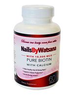 Pure Biotin - 10,000mcg Hair and Nail Growth, Cellular Production, Assists Energy Levels