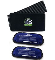 Ice Packs with wrap - Hot and Cold Therapy Reusable Gel Packs Helps Alleviate Joint Pain, Muscle Soreness | Supports Injury Recovery, Back Pain Relief