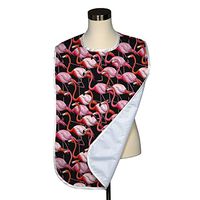 Animal Collection Adult Bib - Covered with Care Assorted Prints Available! (Flamingo Flock)