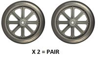 Front Wheel 8" (Pair) for Nova 5060H/5080H/5090H Series Wheelchair (SN: YU)