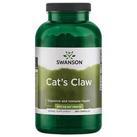 Swanson Cat's Claw 500 Milligrams 250 Capsules
