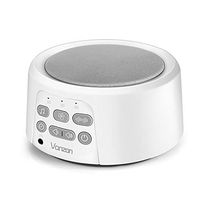 Vanzon White Noise Machine - Sound Machine with Baby for Sleeping & Relaxation, 36 Soothing High Fidelity Nature Sounds, Portable Sleep Sound Therapy for Home, Office, Travel, Baby, Kids and Adults