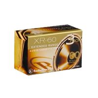 3 Pack - 60 Minute Audio Cassette Tapes