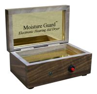 Moisture Guard Electronic Hearing Aid Dryer - Walnut