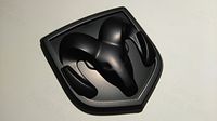 Black - RAM - Badge for Dodge Chrysler Decal Emblem Car Sticker *** USA SELLER ***