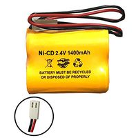 100003A160 Lithonia 2.4v 1400mAh Ni-CD Battery Pack Replacement for Emergency/Exit Light