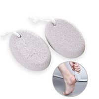 Pumice Stone,Natural Pumice Stone,Natural Pumice Lava Stone Pedicure Tool Household Cleaning Exfoliating Remove Dead Skin for Body Feet 2 Pack(Gray)