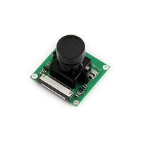 Venel RPI Camera (C)/Raspberry Pi Camera Module, Fisheye Lens, Supports Night Vision, Wider Field of View, Comes with Infrared LED, 5 Megapixel Ov5647 Sensor