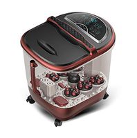 DAFREW Foot tub, Fully automatic heated massage Foot massager Foot bath