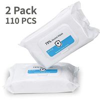 Disinfection Wipes（2 Packs，110 PCS）75% Solvent Content Clean Wipes - Wipes delivery time is 15 Working Days.