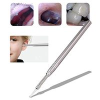 Visual Ear Spoon Earwax Cleaning Tool, IP67 Waterproof HD 1MP Ear Endoscope Cleaning Otoscope Camera, Ear Wax Cleaning Tool Ear Pick with 6 Led Light buit-in USB/Micro/Type-c Interface