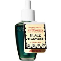 Bath and Body Works Black Teakwood Wallflowers Fragrance Refill 0.8 Fluid Ounce (2019 Edition, New Look)