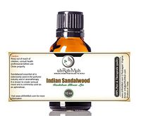Mysore Sandalwood Essential Oil | GCMS Tested | Pure and Natural Essential Oil | 100% Pure & Undiluted | See GCMS data in images (10 ml))