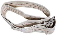 Transfer Gait Belt with Metal Buckle 1 Loop Handle Beige 60 inches. Available 1 Loop Handle: Beige 72", Black 60", 72", Pink 60"