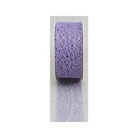 Lavender Mesh Ribbon- 20 yard spool