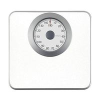 Lcxliga Mechanical Bathroom Scale - Oversized Dial Scale,Highly Accurate Body Weight Scales,Capacity 330 Lbs. (Color : White)