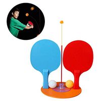 Table Tennis Trainer for Children's/Adults, Home Elastic Soft Shaft Table Tennis Ball Single PingPong Training Helper