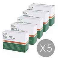 500Cosmetics Intest - Natural Capsules to Prevent Hemorrhoids - Improves Circulation and Combats Constipation - for Men and Women. (5)