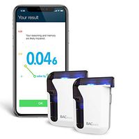 BACtrack Mobile Smartphone Breathalyzer (2 Pack) | Professional-Grade Accuracy | Bluetooth Connectivity to Apple iPhone, Google & Samsung Android Devices | Apple Health Kit Integration