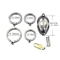 Hollow Sturdy Stimulating Belt Accessories, Comfortable Sleek Toy for Relaxing Emotions, Best Toy for Men HAIWEHAO (Size : Ring 44mm)