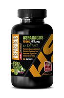 Memory and Brain Health - Asparagus Young Shoots 4:1 Extract 600 MG - Asparagus Vitamins - 1 Bottle 100 Capsules