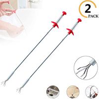 Hair Drain Clog Remover Multifunctional Cleaning Claw Sewer Dredging Sink Drain Clog Remover Cleaning Tool for Kitchen Bathroom Tub 2 PACK