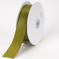 BBCrafts Spring Moss Satin Ribbon Single Face 3/8 inch 100 Yards