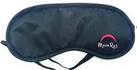 MoonRyz Sleep Mask - Soft Satin Comfortable Breathable Sleeping Mask and Blindfold - 2 Straps w/Gel Insert - Light Blocking - Great Sleeping Aide for a Good Nights Sleep