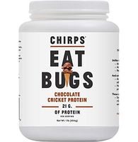 Chocolate Chirps Cricket Protein Powder Blend 1 lb Tub